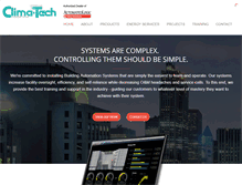 Tablet Screenshot of clima-tech.com
